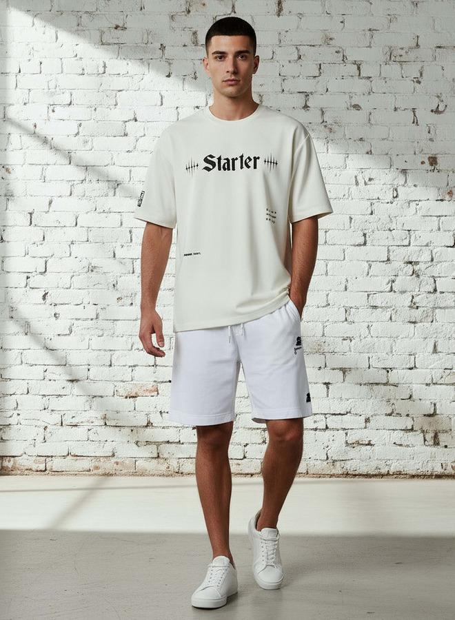 Starter Men Regular Fit Round Neck Short Sleeves Printed T-shirt - Image 2